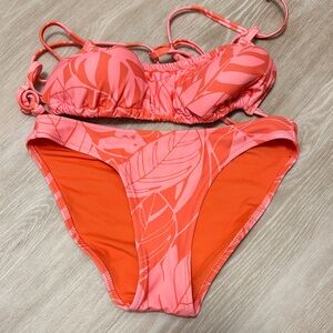 Aerie Tropical Print Bikini Set